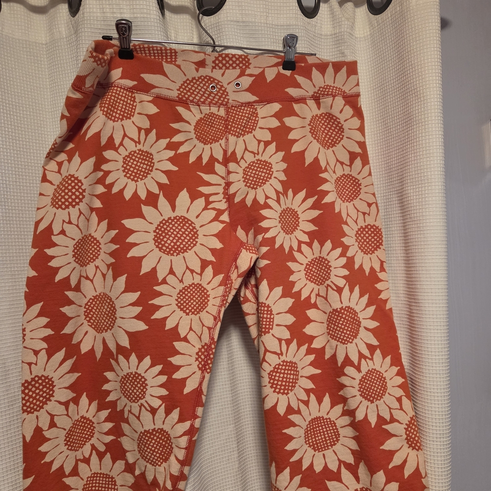 Lucky Brand Orange and White Pants